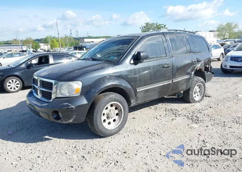 2008 Dodge Durango Slt from USA, damaged, VIN 1D8HB48N98F110009